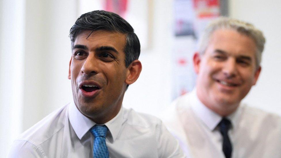 Rishi Sunak and Steve Barclay