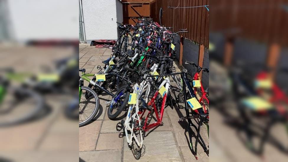 Bikes recovered by police