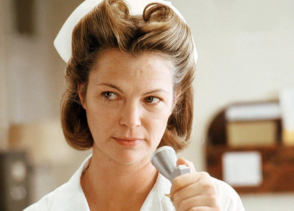 Louise Fletcher as Nurse Ratched in One Flew Over the Cuckoo's Nest