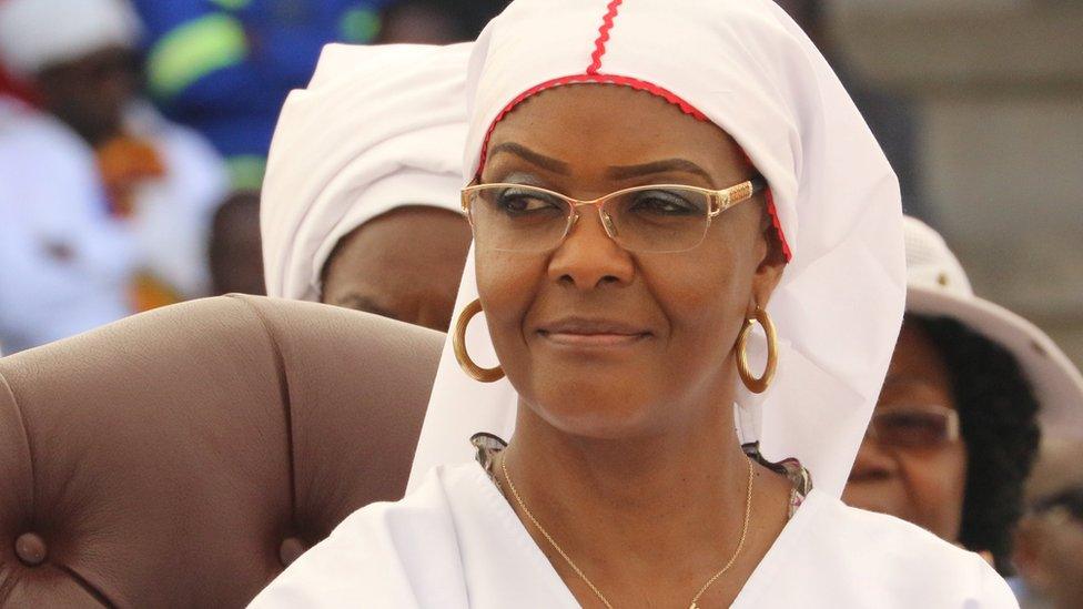 Zimbabwean first lady Grace Mugabe