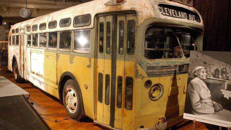 Picture of the bus Rosa Parks was arrested on