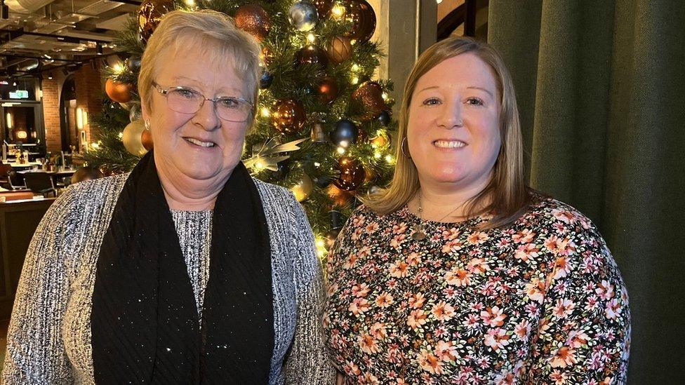 Mother Jane Armstrong and daughter Rachel