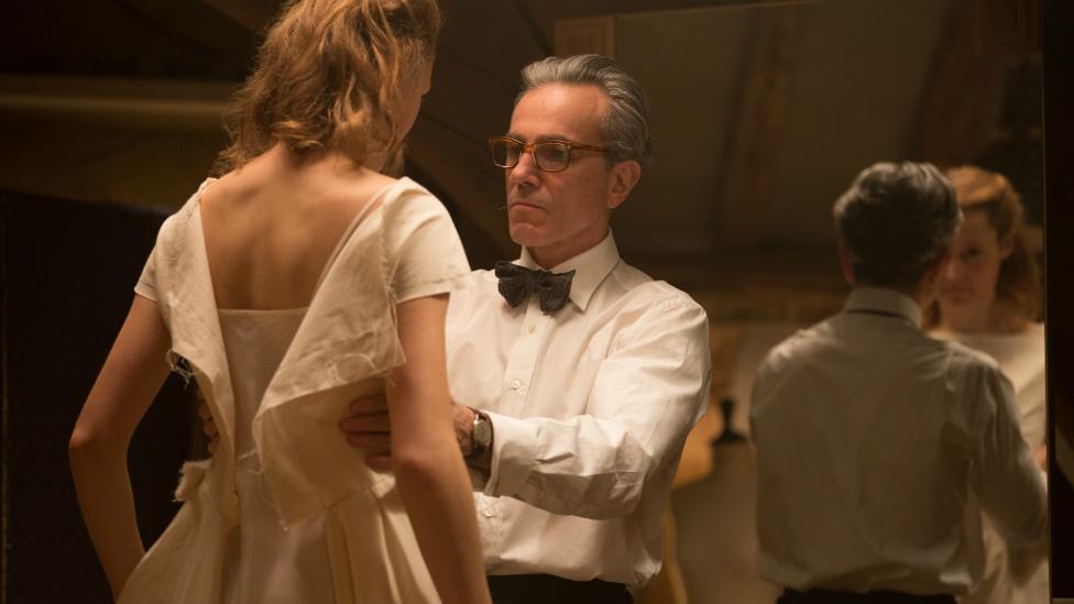 Daniel Day-Lewis and Vicky Krieps