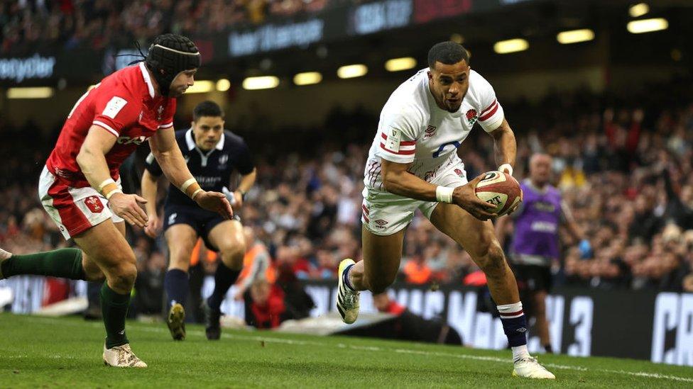 Anthony Watson and Leigh Halfpenny