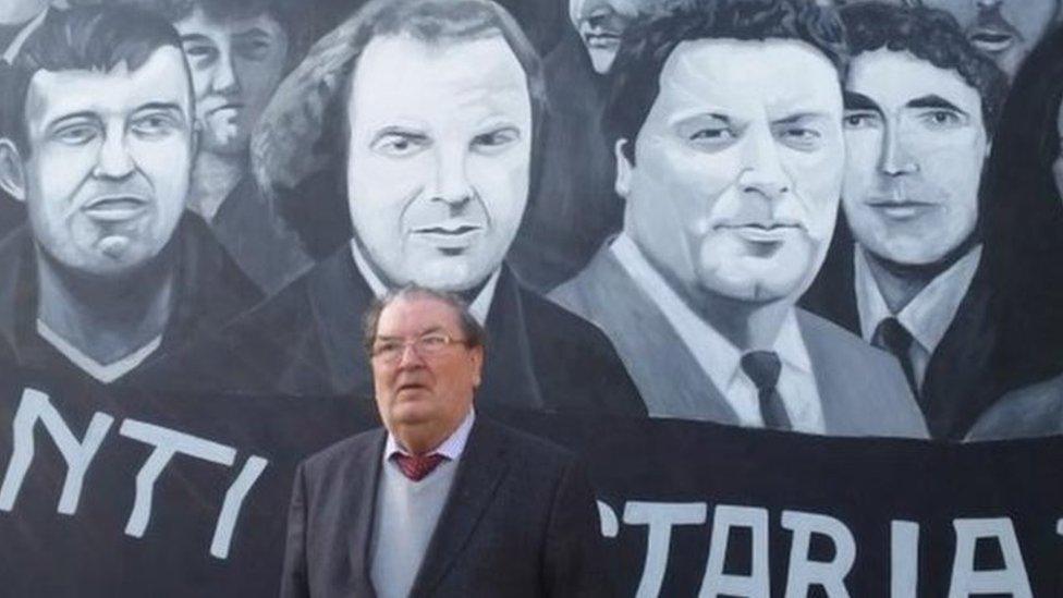 John Hume Mural