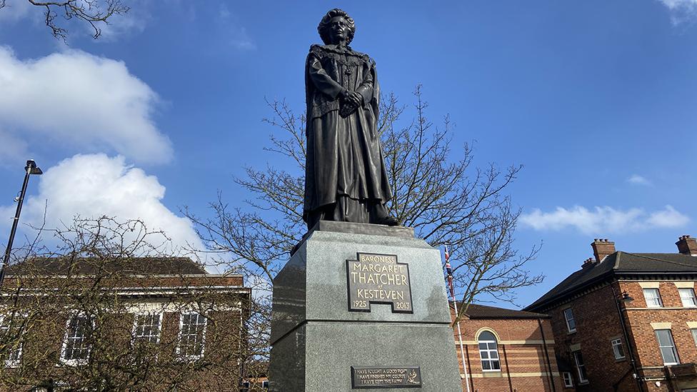 Margaret Thatcher statue