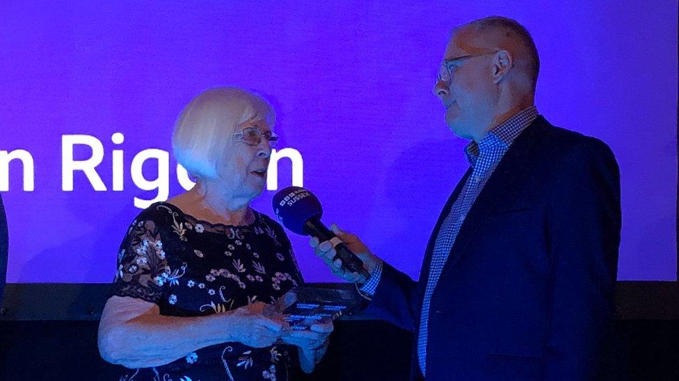 Volunteer Award winner: Jean Rigden