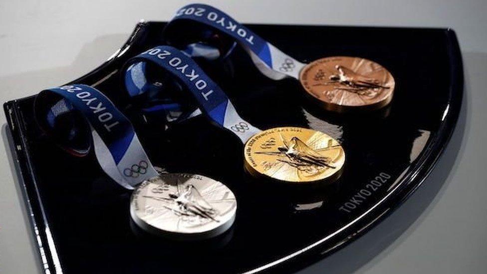 Tokyo 2020 Olympic medals