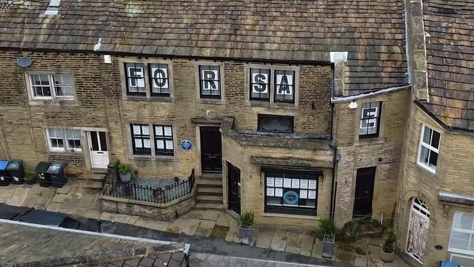 The birthplace of the Brontë sisters in Thornton, near Bradford