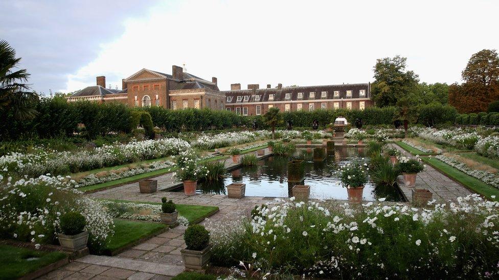 Diana's memorial garden