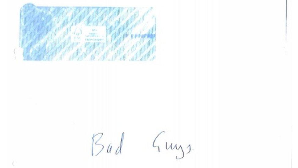 Bad Guys envelope