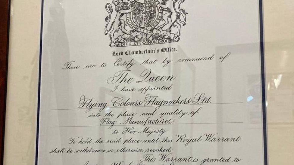 Royal warrant