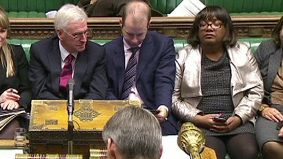 Labour front bench