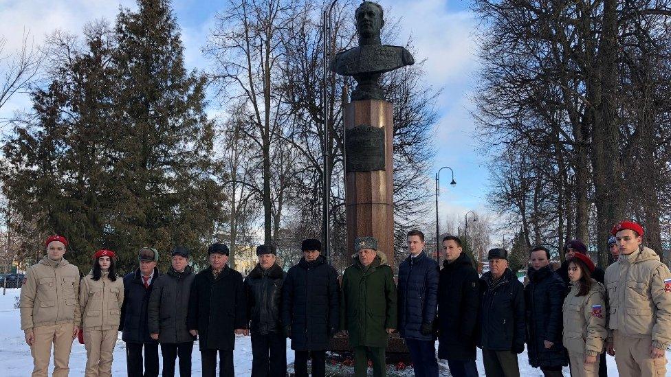 Vasily Zaitsev statue