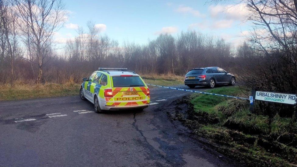 On Saturday afternoon, after the walk, police confirmed that a security alert is ongoing in the Beragh area after a suspicious object was found on Dervahroy Road.