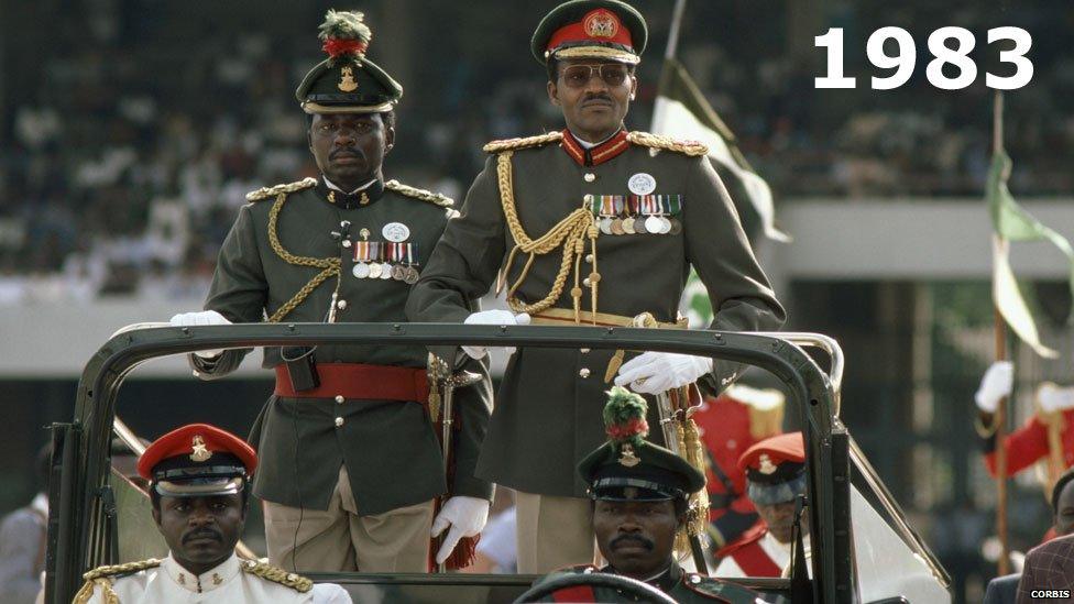 Gen Buhari in December 1983