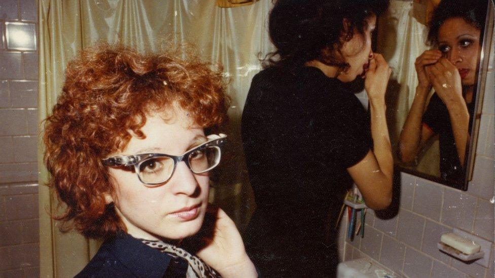 Nan Goldin (left)