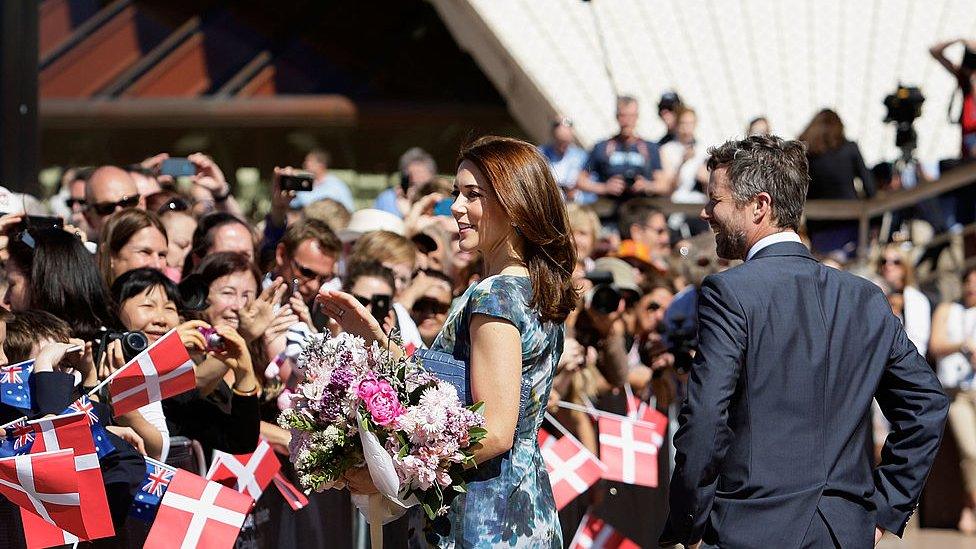 Princess Mary and Prince Frederik