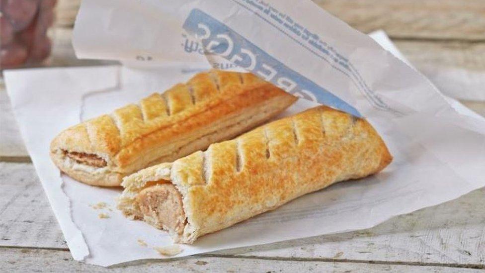 Greggs sausage roll