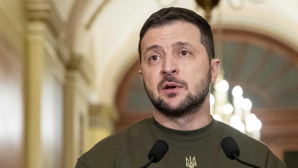 President Volodymyr Zelensky