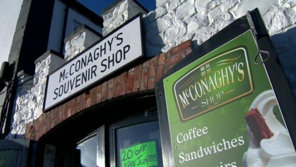 McConaghy's Shop at the Giants Causeway