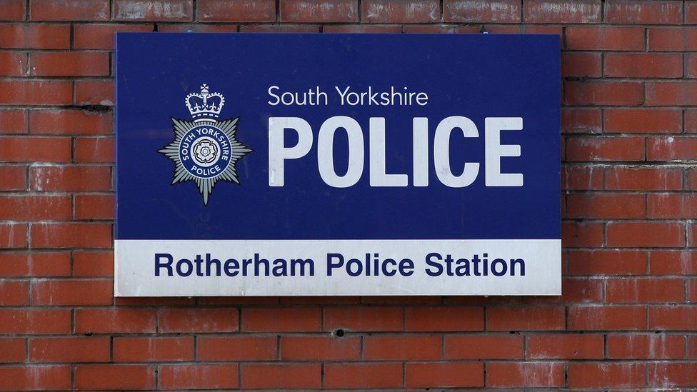 South Yorkshire Police sign