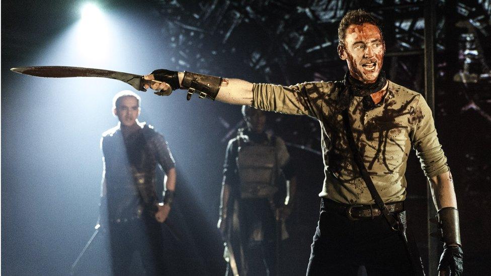 Tom Hiddleston in Coriolanus