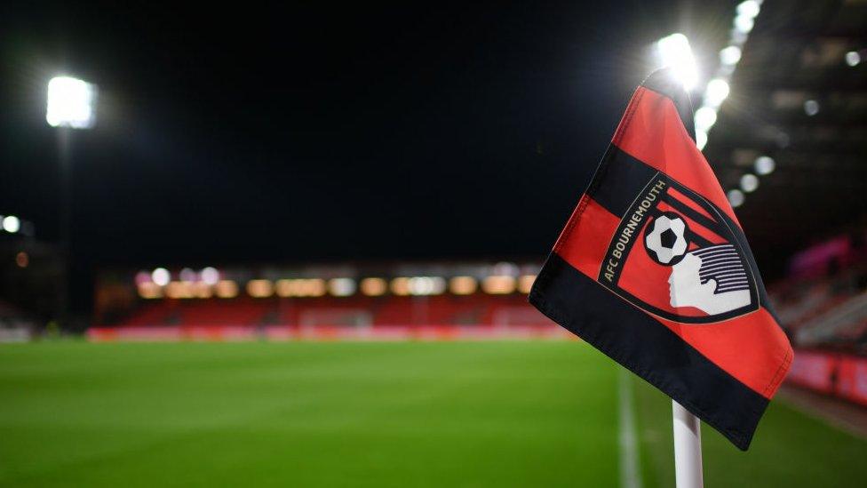 AFC-Bournemouth-flag-in-the-stadium.