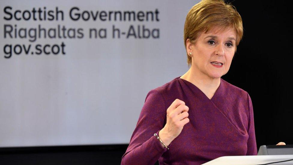 Nicola-Sturgeon-speaking-at-Scottish-government.