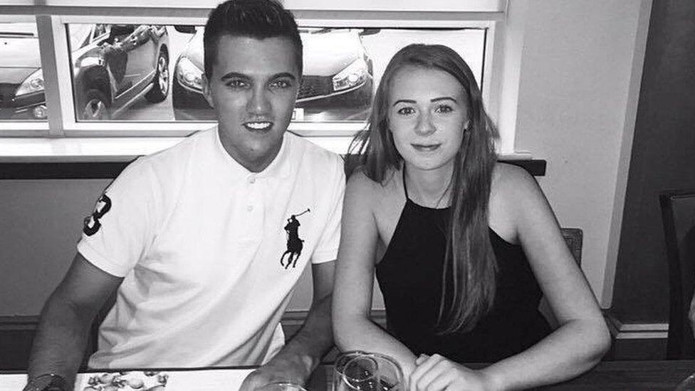 Joe Pugh and Leah Washington