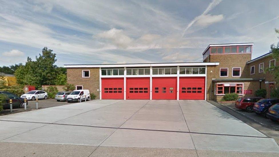 Harlow Fire Station today