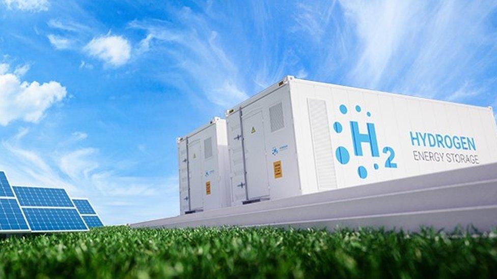 Hydrogen storage facility