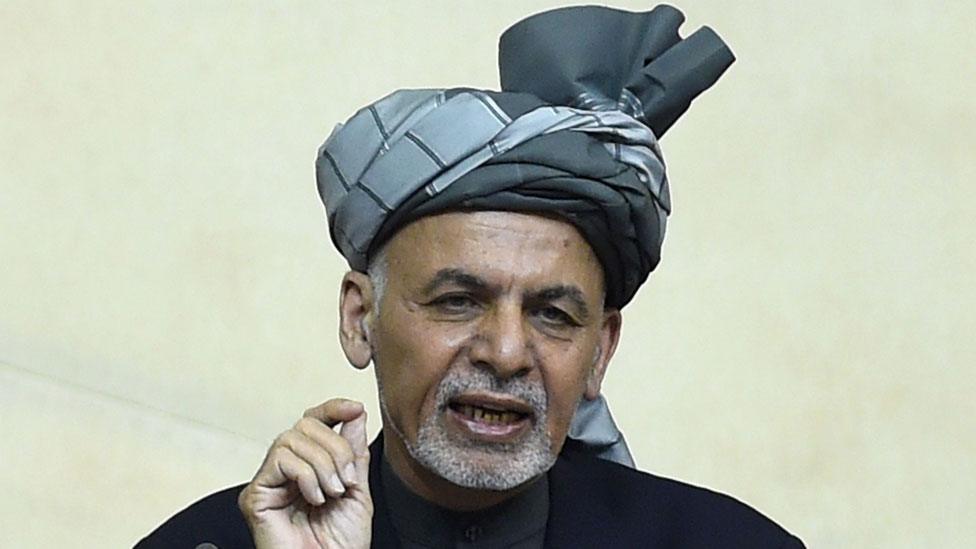 Afghan President Ashraf Ghani