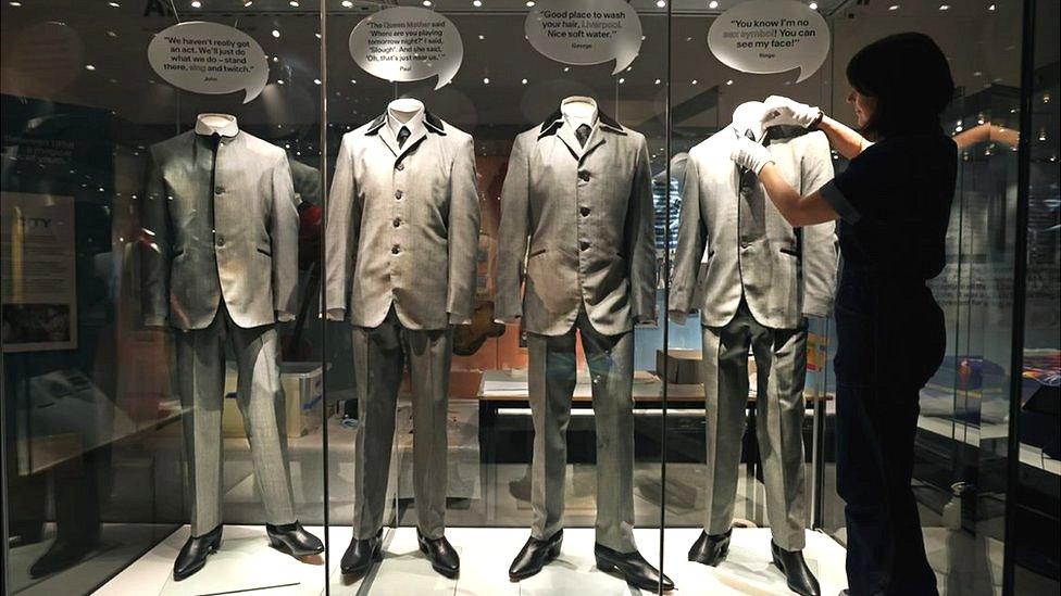 Suits worn by The Beatles in 1963