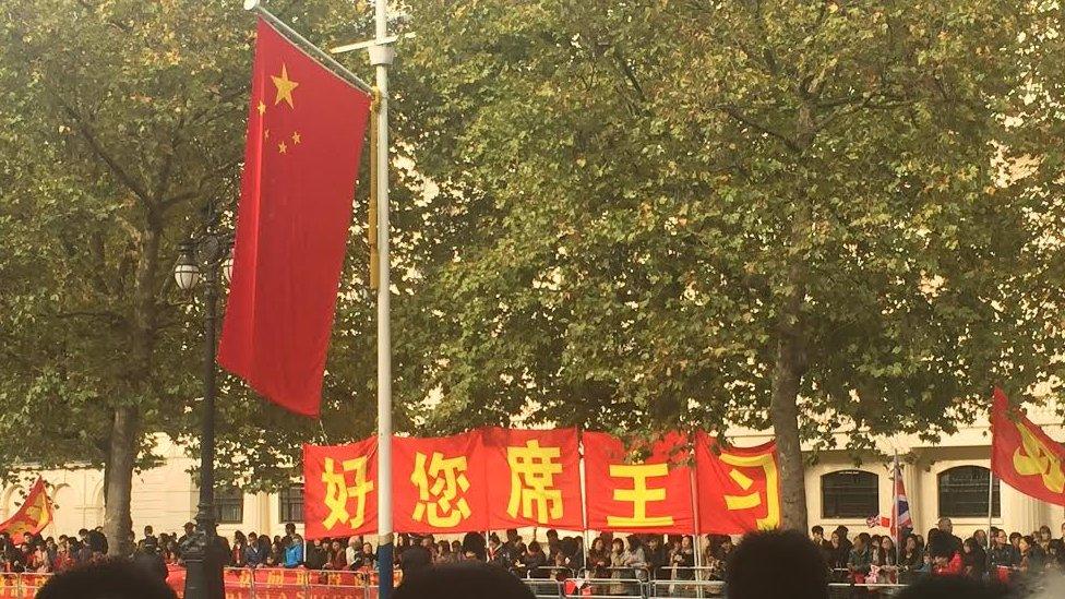 Pro Chinese flags