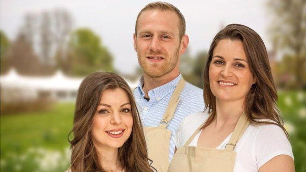 Great British Bake Off finalists