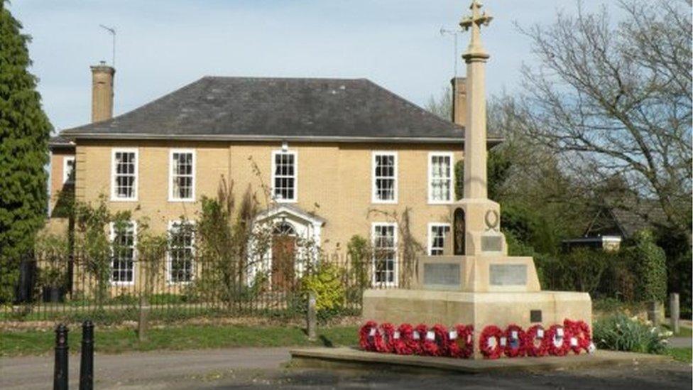 Cheveley War Memorial, Cambridgeshire.