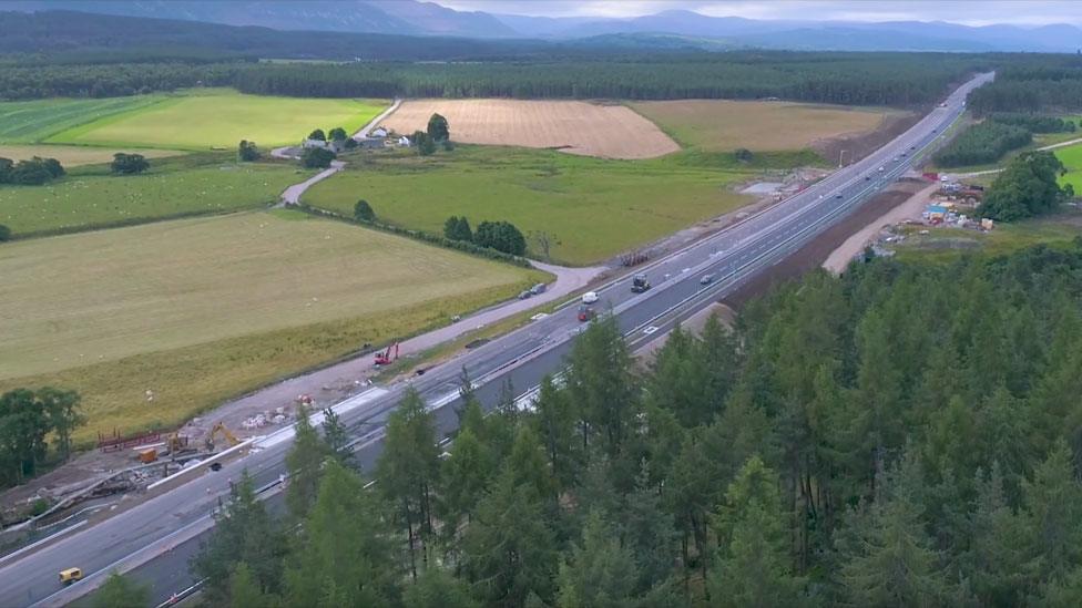 New dual carriageway on A9