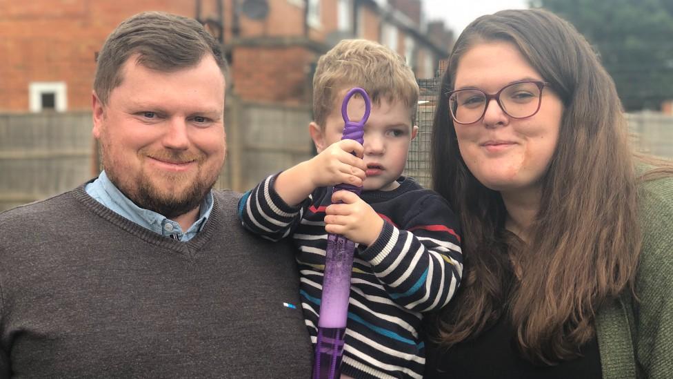 Andy and Libby with their son Jeremiah