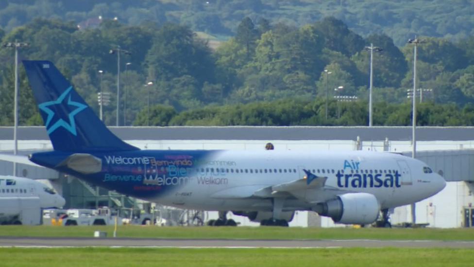 Air Transat flight