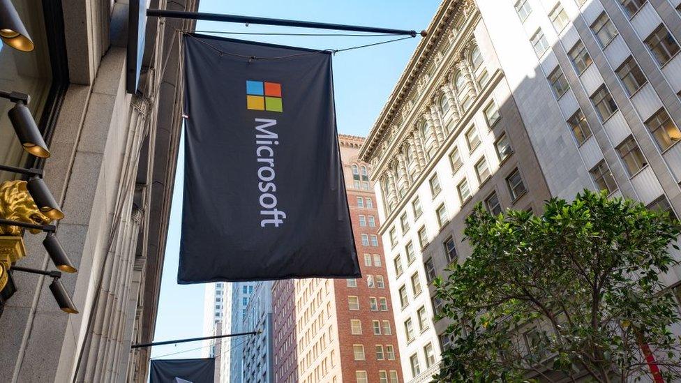 Microsoft flag