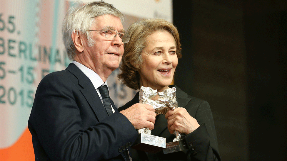 Tom Courtenay and Charlotte Rampling