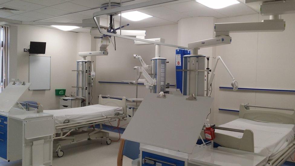 Intensive care beds