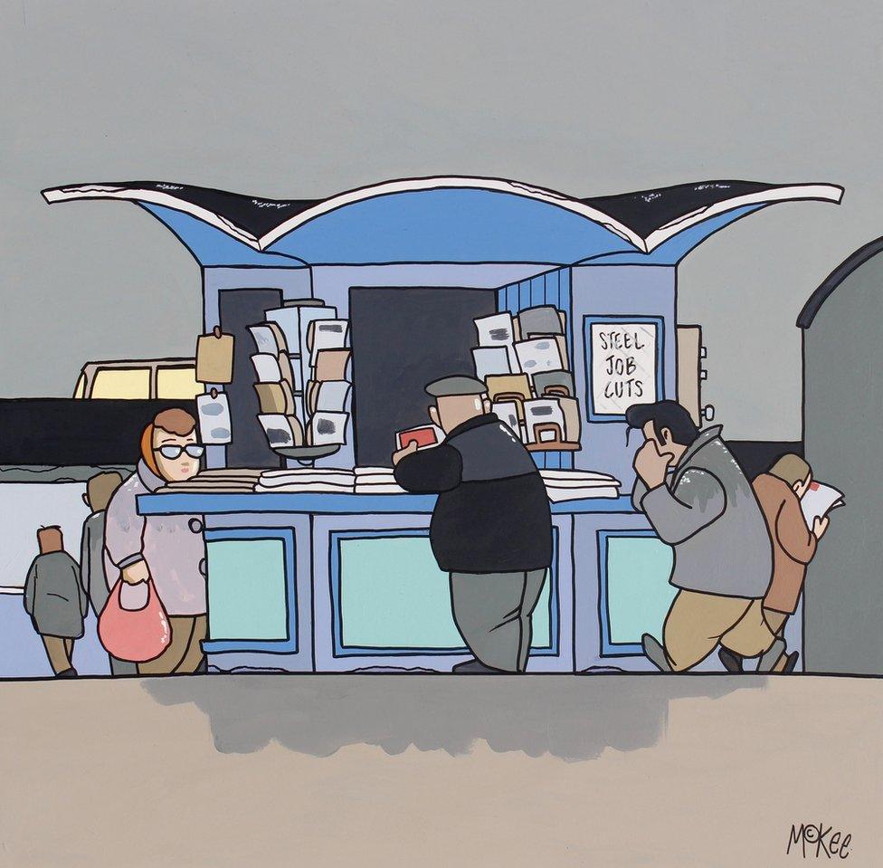 Threpeny Bit Opera by Pete McKee