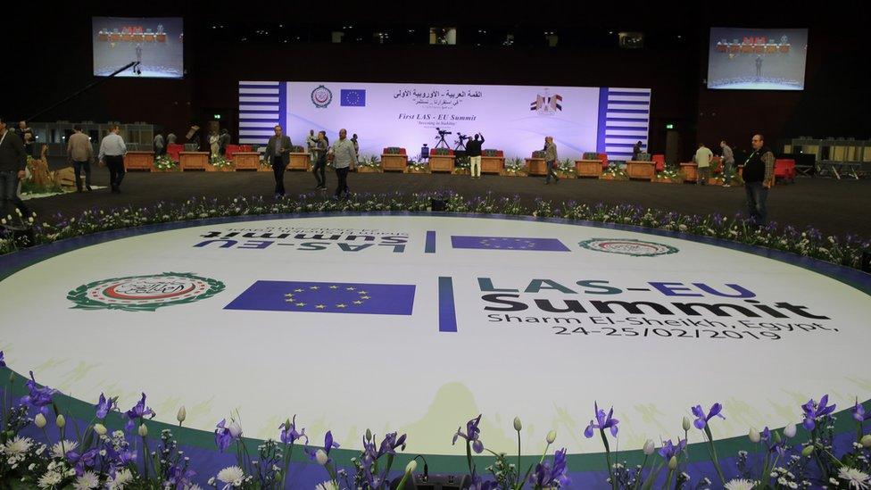 EU Arab League Summit in Sharm el-Sheikh