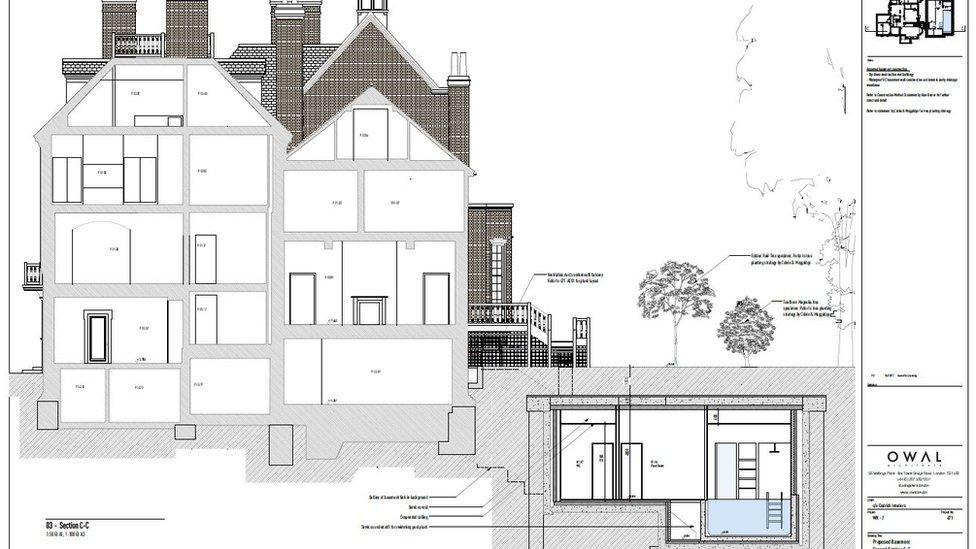 Planning application drawing