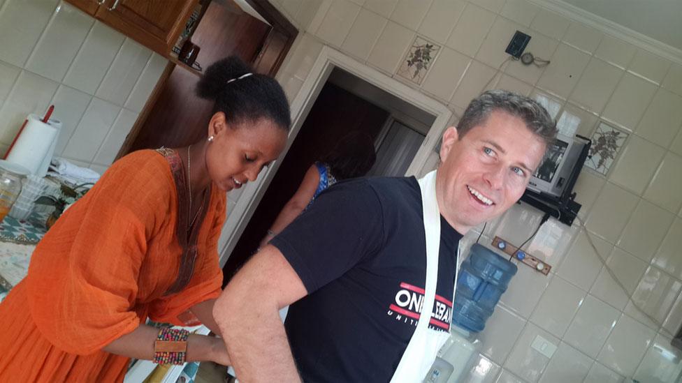 Tom Fletcher and Kalkidan Nigusie