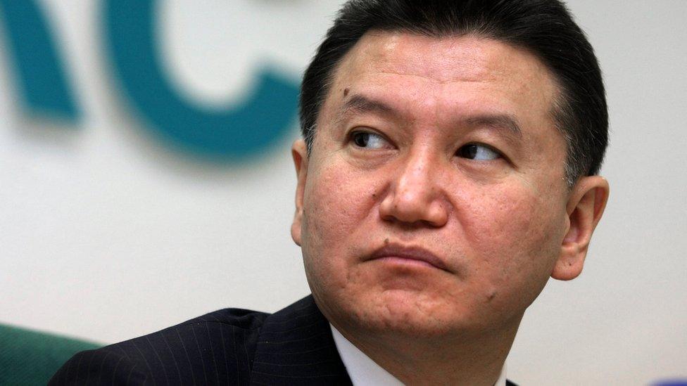 World Chess Federation President Kirsan Ilyumzhinov