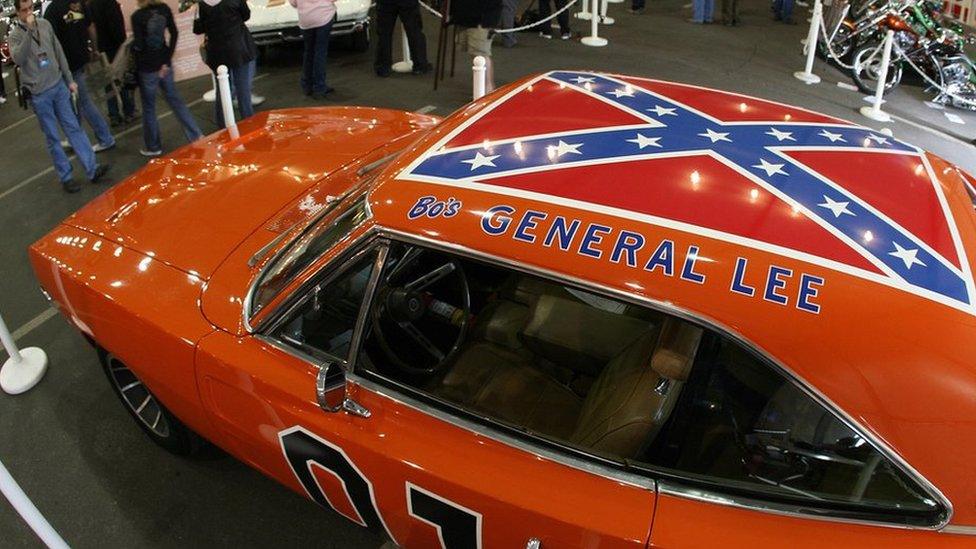 'General Lee', featuring the Confederate battle flag