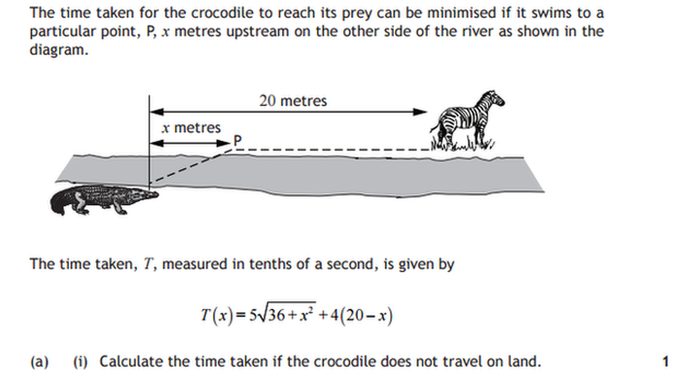 crocodile question